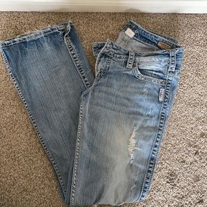 Silver Frances 18” Boot cut jean 28W 31L